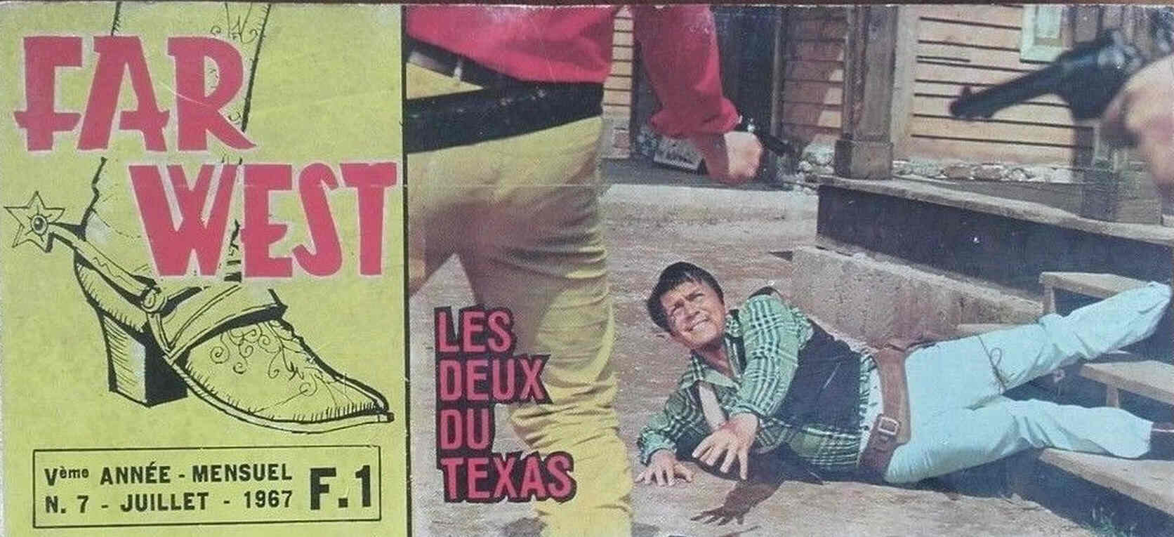 FAR WEST MAGAZINE magazine side cover July 1967