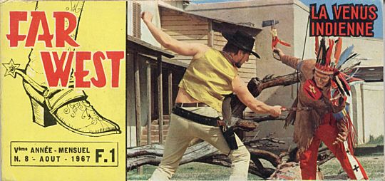 FAR WEST MAGAZINE magazine side cover August 1967