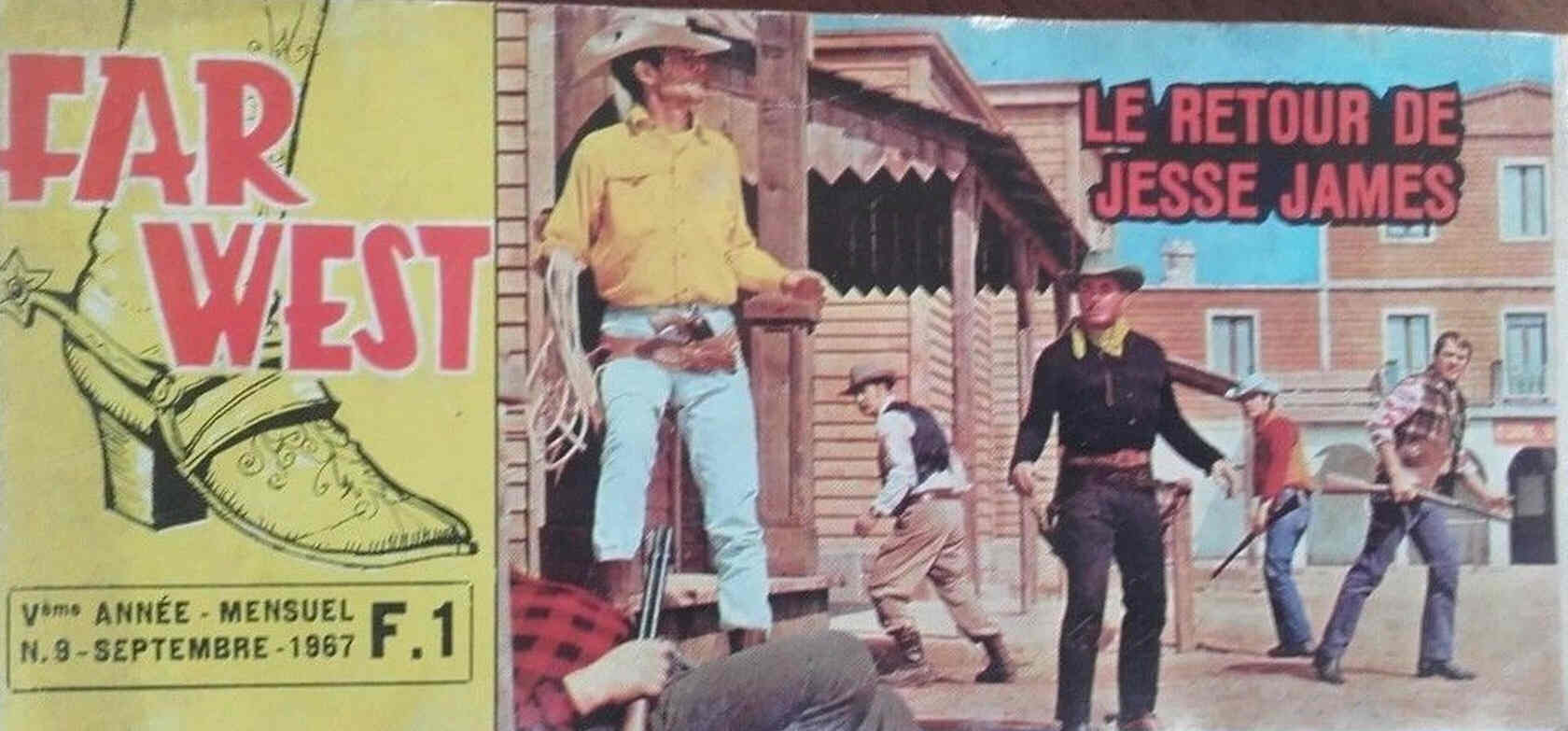 FAR WEST MAGAZINE magazine side cover September 1967