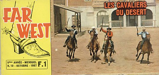 FAR WEST MAGAZINE magazine side cover October 1967