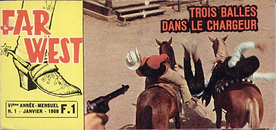 FAR WEST MAGAZINE magazine side cover January 1968