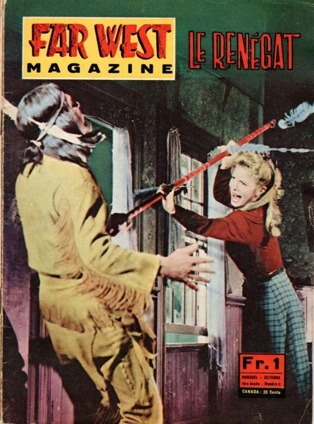 FAR WEST MAGAZINE magazine side cover Issue 6 October 1964