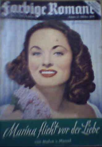 Ann Blyth magazine cover