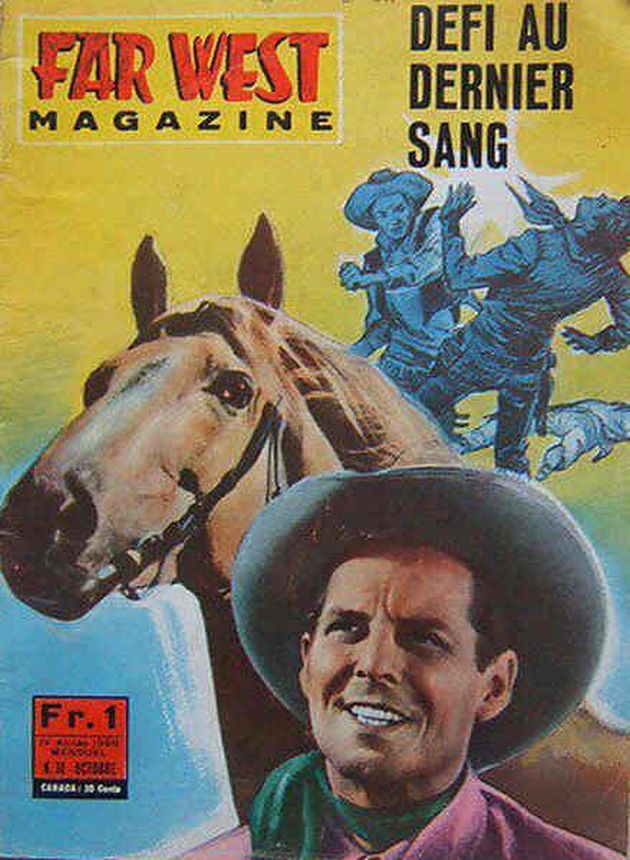 FAR WEST MAGAZINE magazine side cover  April 1966