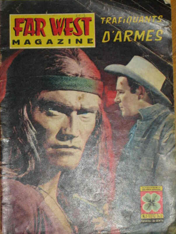 FAR WEST MAGAZINE magazine side cover  March 1964