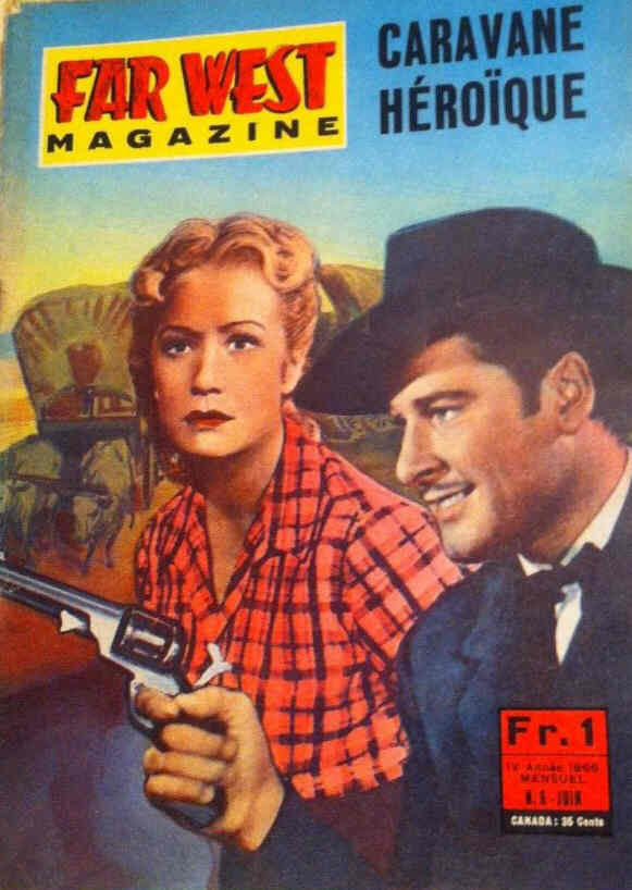 FAR WEST MAGAZINE magazine side cover  June 1966