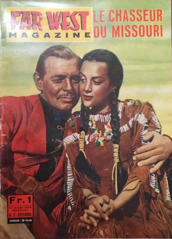 FAR WEST MAGAZINE magazine side cover  December 1966