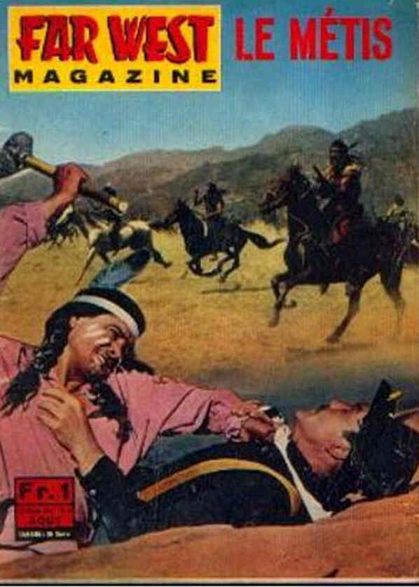 FAR WEST MAGAZINE magazine side cover  August 1965