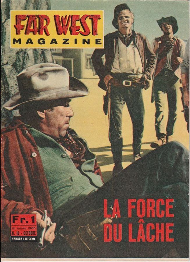 FAR WEST MAGAZINE magazine side cover  October 1965