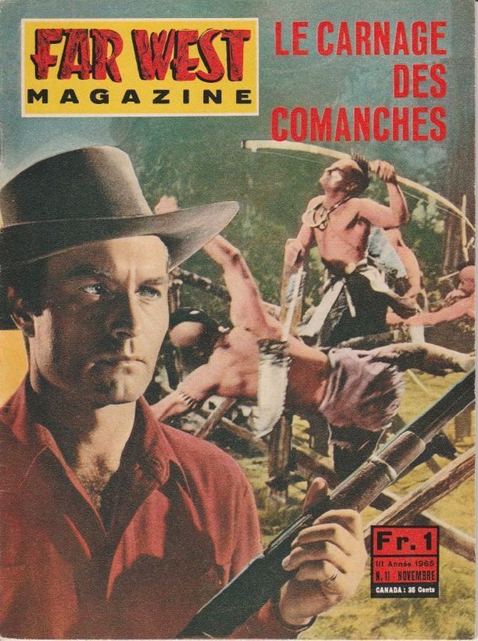 FAR WEST MAGAZINE magazine side cover  November 1965