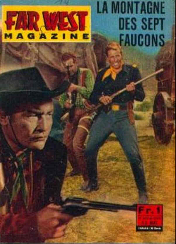 FAR WEST MAGAZINE magazine side cover  March 1966