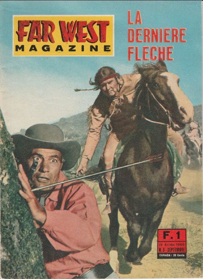 FAR WEST MAGAZINE magazine side cover  September 1966