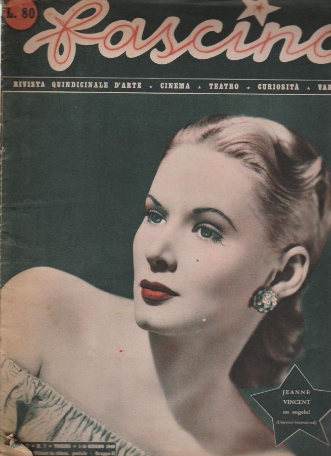FASCINO magazine side cover 15 June 1949