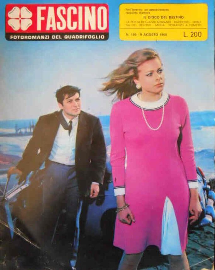 FASCINO magazine side cover Issue 199 9 August 1969