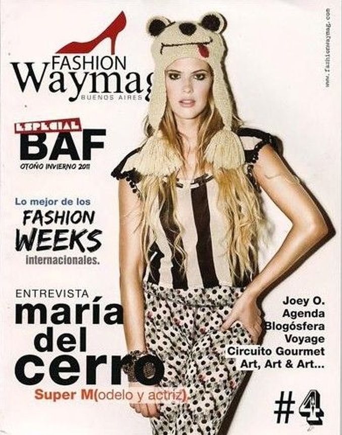FASHION ARGENTINA magazine side cover Autumn/Winter 2011