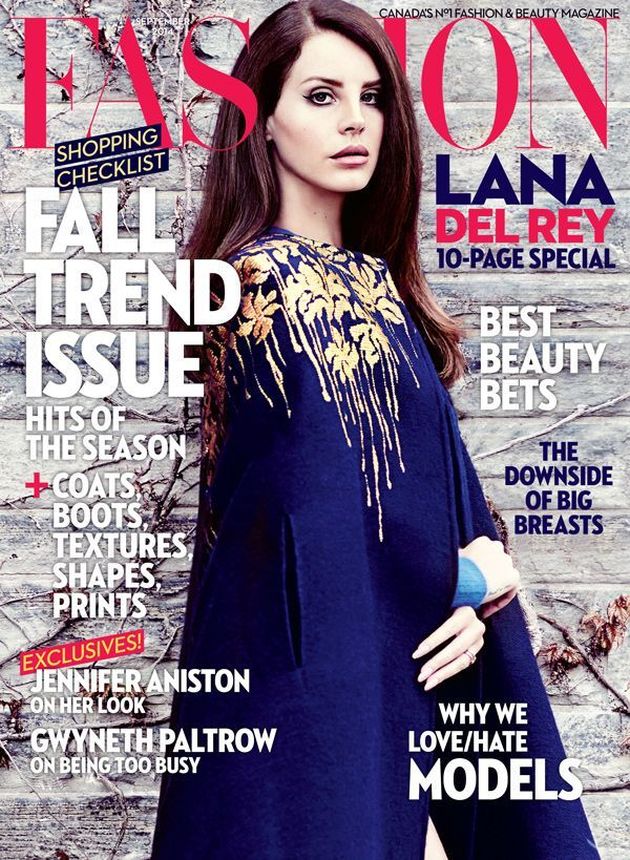 FASHION CANADA magazine side cover  September 2014