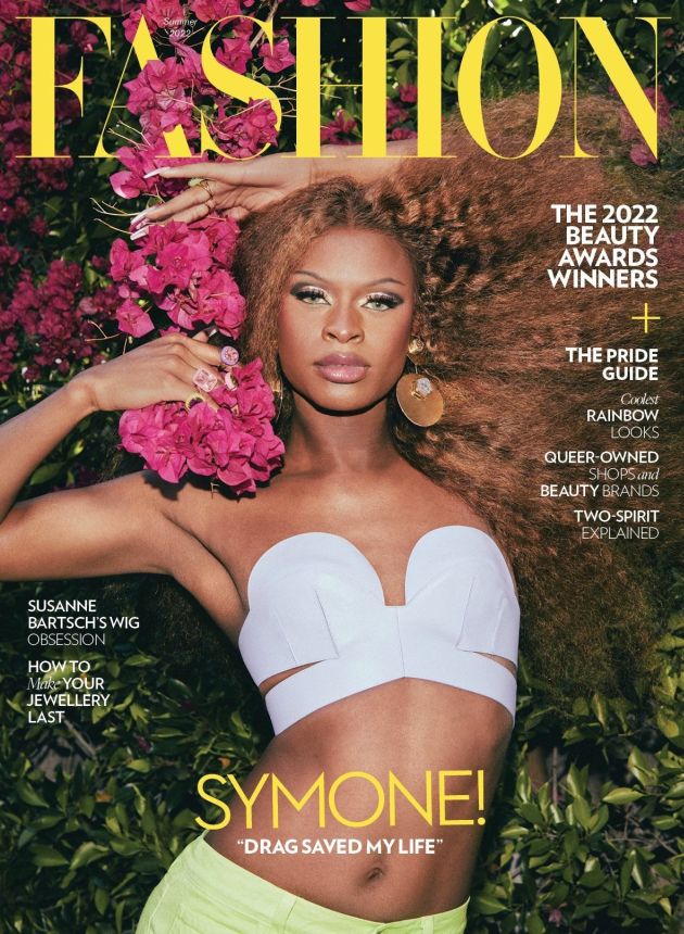 FASHION CANADA magazine side cover Summer 2022