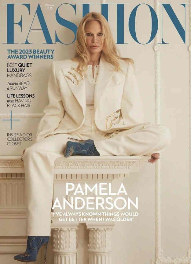 FASHION CANADA magazine side cover  October 2023