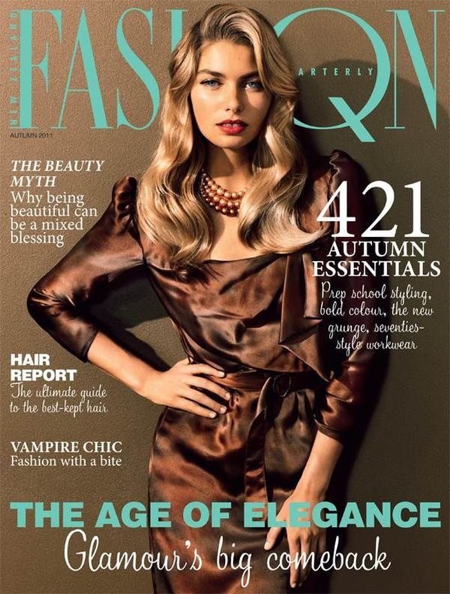 FASHION NEW ZEALAND magazine side cover Autumn 2011