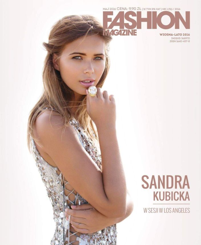 FASHION POLAND magazine side cover  May 2016