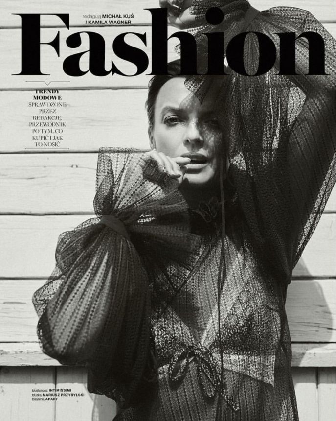FASHION POLAND magazine side cover  June 2018
