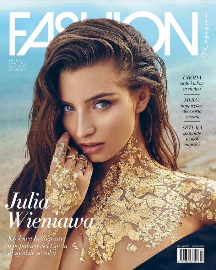 FASHION POLAND magazine side cover  July 2019