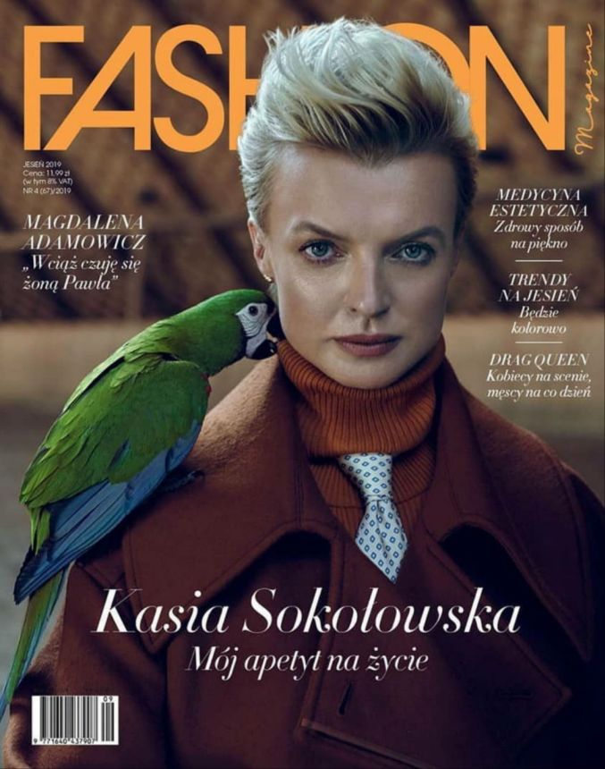 FASHION POLAND magazine side cover  September 2019