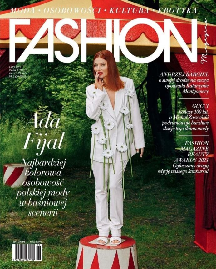 FASHION POLAND magazine side cover  August 2021