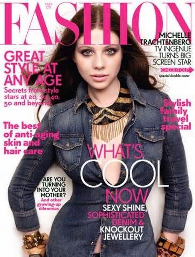 FASHION USA magazine side cover  May 2009