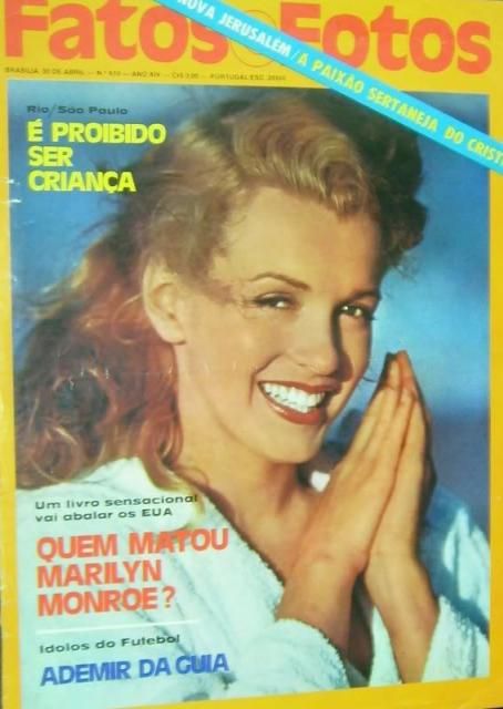 FATOS E FOTOS magazine side cover April 1975