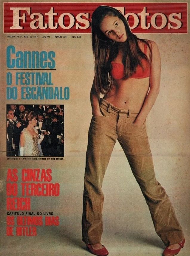 FATOS E FOTOS magazine side cover Issue 328  May 1967