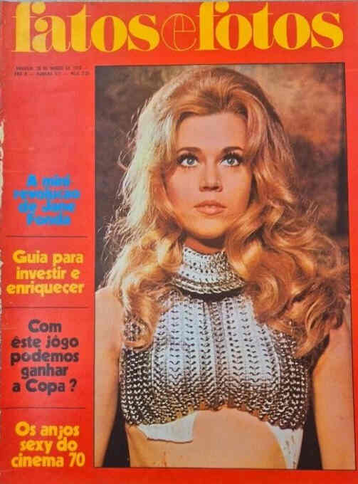 FATOS E FOTOS magazine side cover  March 1970