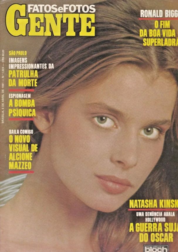 FATOS E FOTOS magazine side cover Issue 1024  April 1981