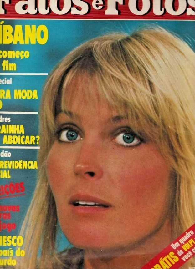 FATOS E FOTOS magazine side cover   1982