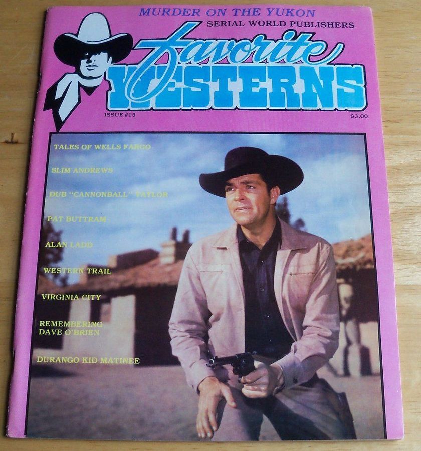 FAVORITE WESTERNS magazine side cover Issue 15  1983