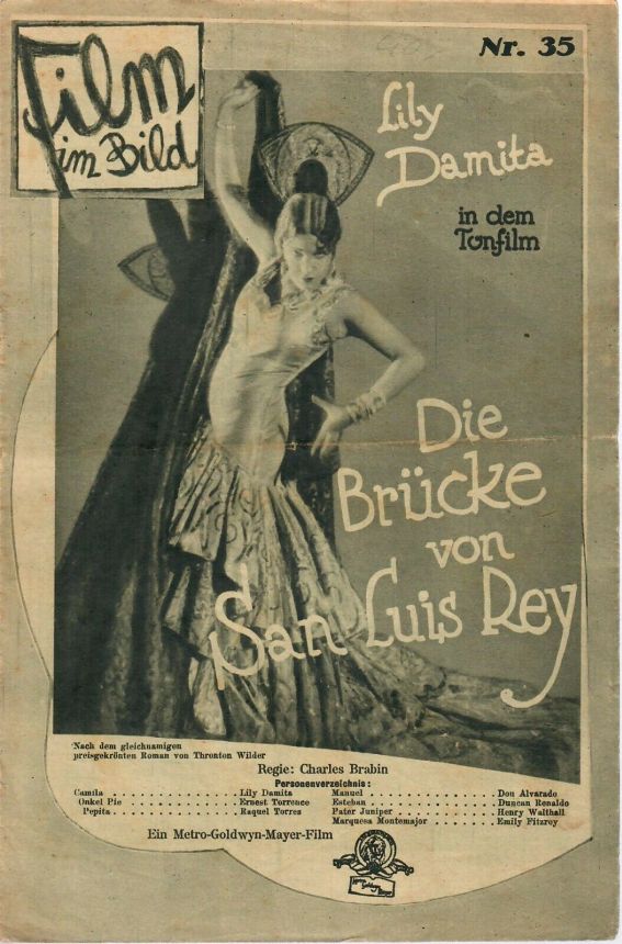 FILM IM BILD magazine side cover Issue 35   1929