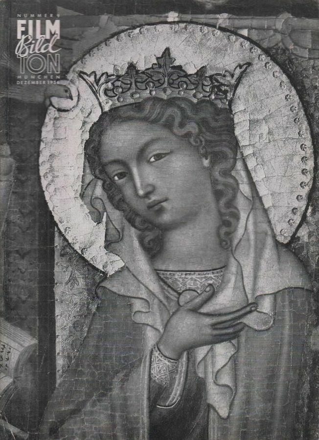FILM BILD TON magazine side cover  December 1956