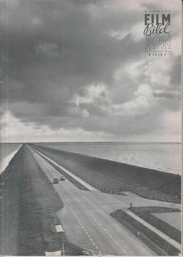 FILM BILD TON magazine side cover  September 1964