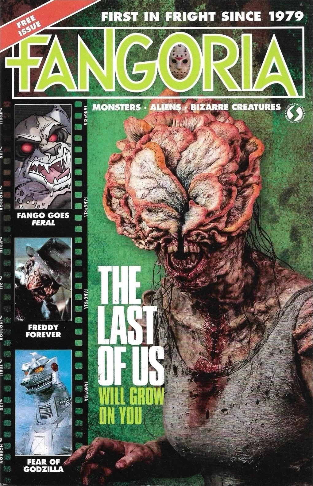 FANGORIA 2018 magazine side cover  Special  March 2025