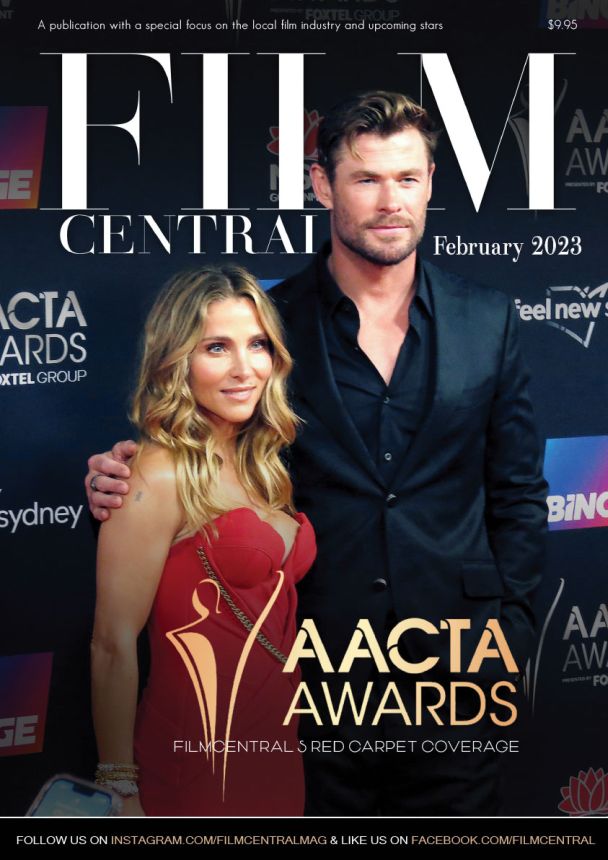 FILMCENTRAL magazine side cover  February 2023
