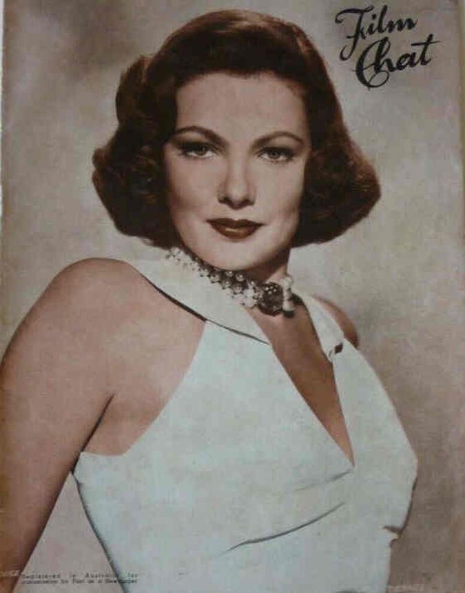 FILM CHAT magazine side cover 13 September 1951
