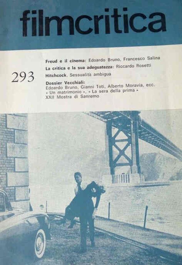 FILMCRITICA magazine side cover Issue 293  March 1979