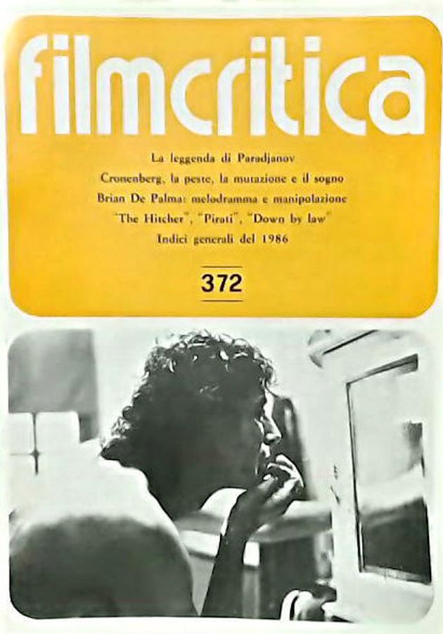 FILMCRITICA magazine side cover Issue 372   1987