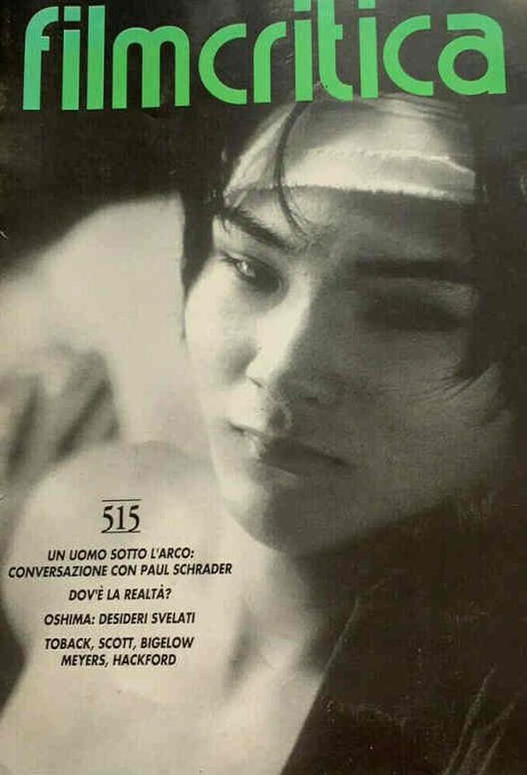 FILMCRITICA magazine side cover Issue 515  May 2001