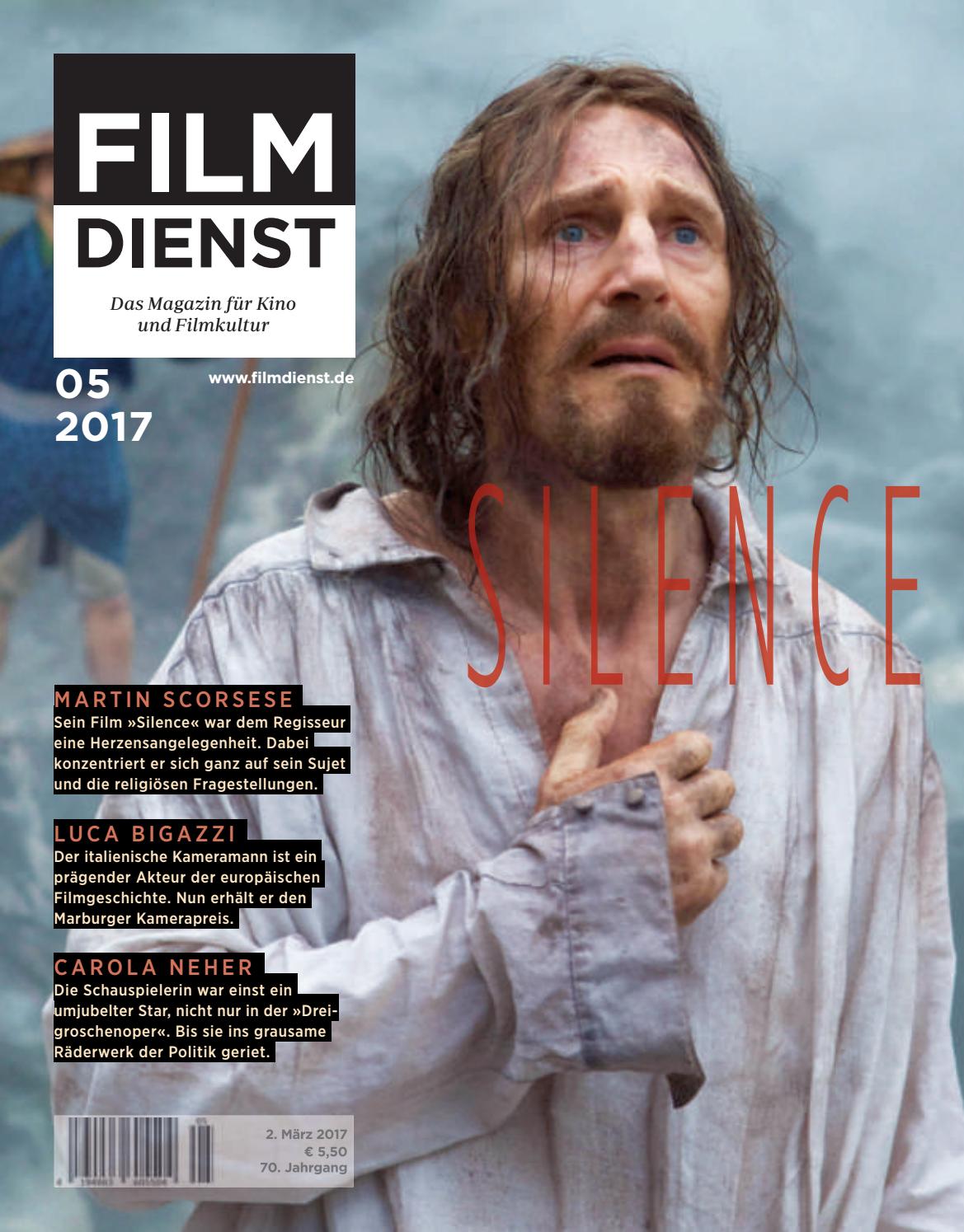 FILM DIENST magazine side cover Issue 5 2 March 2017