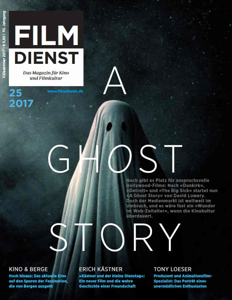 FILM DIENST magazine side cover Issue 25 7 December 2017