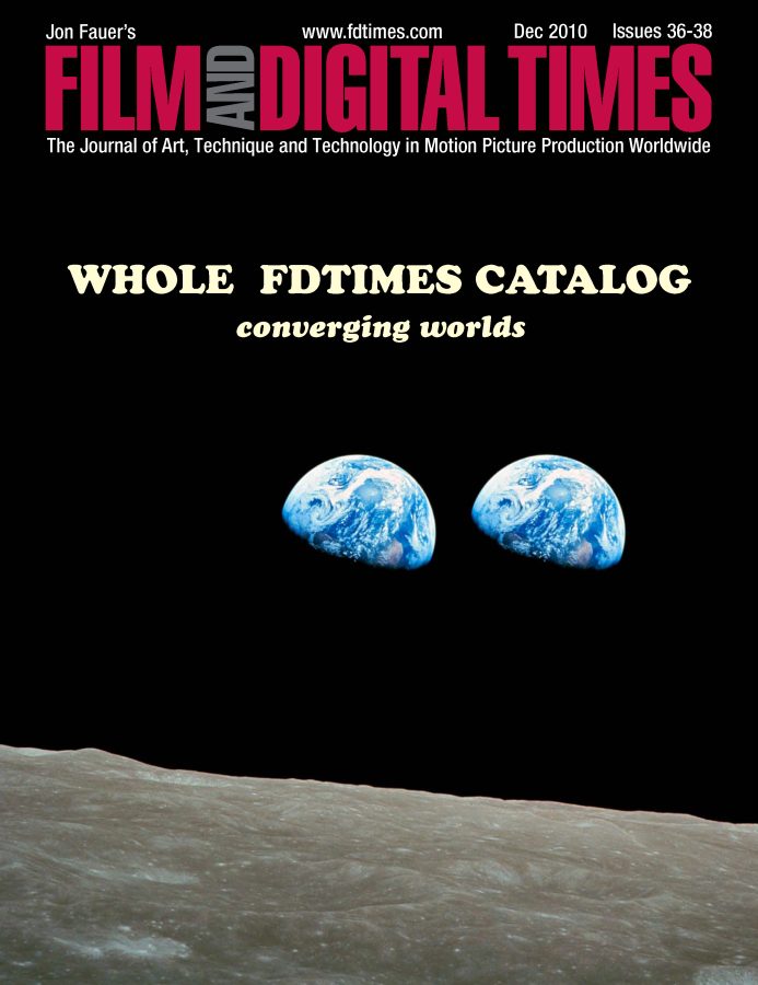 FILM AND DIGITAL TIMES magazine side cover Issue 36/38 December 2010