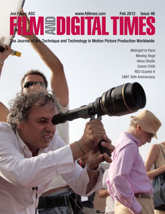 FILM AND DIGITAL TIMES magazine side cover Issue 46 February 2012