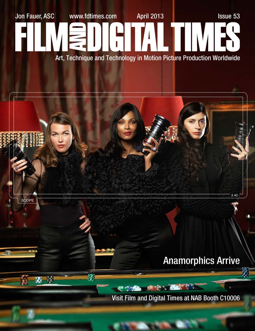 FILM AND DIGITAL TIMES magazine side cover Issue 53 April 2013