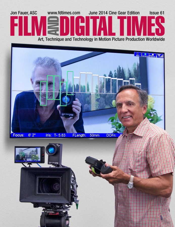 FILM AND DIGITAL TIMES magazine side cover Issue 61 June 2014
